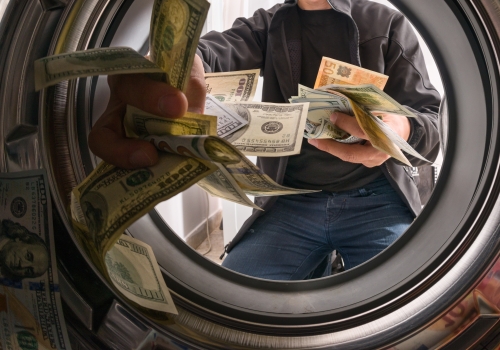 Stock image—Money laundering